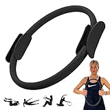 Winch Pilates Ring PRO | Premium-Qualität mit Weicher-Polsterung, Anti-Rutsch-Griff | Widerstandsring für Ganzkörpertraining, Yoga und Physiotherapie | Fitnessgerät für Heimtraining und Studio-Workout