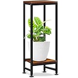 2 Etagen Blumenständer Pflanzenständer, 77cm Pflanzenregal Pflanzen Eckregal, Blumenregal Pflanzenregal Indoor for Houseplants, Blumentreppe Pflanzentreppe für Wohnzimmer, Balkon und Büro deko