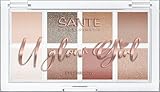 SANTE Naturkosmetik U Glow Girl Eyeshadow Palette 01 My Berry Bestie, 8 hochpigmentierte Lidschatten in Berrytönen, matte & schimmernde Farben, vegan, NATRUE-zertifiziert, Limited Edition