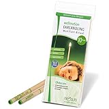 10 Stück (5 Paar) BIOSUN wellmotion Ohrkerzen / Ohrenkerzen Mit Sicherheits-Filter. Belebender Duft Von Lemongras, Eukalyptus Und Limette