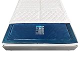 Aqua Sense Mono UNO 1x Wasserkern inkl. Liner/Schutzfolie + 2X cond. - ersatzset für Wasserbett/Wasserbettmatratze Größe - 160 x 200 cm Mono - Softside: Innen keilförmig 20-23 cm - Beruhigung 100%