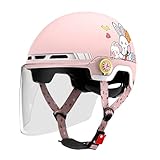 Kinderhelm Für Jungen Und Mädchen Leicht Fahrradhelm Verstellbar Für Jedes Wetter Mehrzweckhelm Für Roller Fahrrad Skateboard Cartoon-Muster C,(50-53CM)