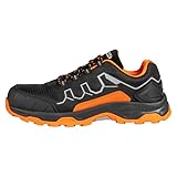 KS Tools - 310.1210F - Sicherheitsschuhe isoliert - Arbeitsschuhe schwarz und orange - Sicherheitsschuhe hitze- und kältebeständig