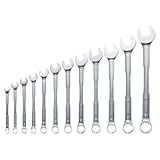 Bosch Ringmaulschlüssel Set 12-teilig (universeller Einsatz; hochwertig; aus Chrom-Vanadium; hohes Drehmoment; Ring- und Maulschlüssel; metrisch 6-19 mm; ergonomisch; praktischer Aufbewahrungsclip)