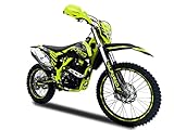 Dirt Bike Dirtbike CrossBike Enduro DirtBike pocket 250ccm Pitbike PocketBike Motocross Motorrad Motorbike Motorsport Pocket Vollcross Alfarad A7 21/18 Crossbike OVP Grün