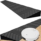 Schwellenrampe für Türen – 5,1 cm Bordsteinrampe für einfachen Zugang, tragbare Stufe für ältere Menschen, Gehhilfen, Rollstuhl, Treppen