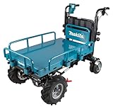 Akkuschubkarre 18 V x 2 max. Belastung 300 kg Makita DCU601Z (Akku und Ladegerät nicht im Lieferumfang enthalten)