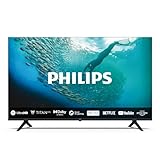 Philips 43PUS7009 4K LED Smart TV - 43-Zoll Display mit Pixel-präziser Ultra HD Titan OS Plattform und Dolby Atmos-Klang. Funktioniert mit Alexa und Google Sprachassistent – Schwarz