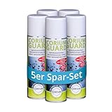 CORIUM Imprägnierspray für Leder & Textilien, zuverlässiger Schutz vor Nässe & Schmutz, 5x200ml