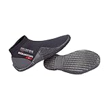 Mares Dive Boot Equator 2 Novo Wassersportschuh Füßling Tauchfüßlinge, Gr.- 43 EU/ Herstellergröße- 10, Schwarz