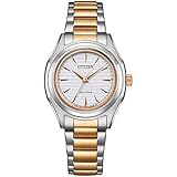 Citizen Eco-Drive Damenuhr Solar Zweifarbig FE2116-85A