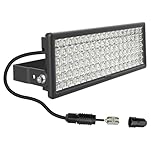 HOPEDAMAI 100W LED Strahler Außen Fluter 14000LM Flutlichtstrahler Superhell Scheinwerfer 6500K Flutlicht IP67 Wasserdicht, Verstellbarer 180° Halter, für Hof (mit kabelverbinder)