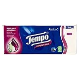 Tempo Fazzoletti Tascabili Complete Care, 10 pacchetti da 9 fazzoletti - 280 g