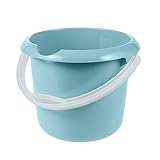 keeeper Eimer mit integrierter Mess-Skala und ergonomischem Griff, 5 l, Mika, Hellblau