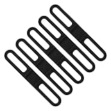 VELATEMOR Fahrrad Radfahren Silikonband Bandage Halterung Halter für Wasserflasche, Telefon für Mountain Road Elektro-Faltrad 5-teiliges Set