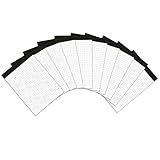 Landré Notiz-Block ohne Deckblatt A6 kariert, 50 Blatt, 70 g/m², 10 Stück