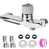 Vunanvu Wasserfall Badewannenarmatur mit Thermostat 2 Auslässen Wannenarmatur Thermostat und Brause Mischbatterie Badewanne Dusche Wasserhahn Badewanne Armatur Chrom für Badezimmer