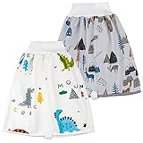FLYISH DIRECT Baby Trainingshose High Waist Cotton Sleepy Windelhose Urinpolster Klimmzüge Lernhose Potty Underwear Windelunterwäsche 2 Stück, 4-8 Jahre, L(4-8T)