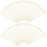 SEWOART 50 Stück Holzlaternenstäbe Laternenstab Handgriff für Papierlaternen Laternenzubehör Tragbar für Laternenfest Party DIY Dekoration Kleinkinder Geeignet