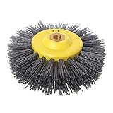 TOYZFRIENDY Polierbürste Schleifbürste Polierscheibe für Elektrowerkzeuge Langlebig zum Entfernen von Rost Staub Oxidschicht für Bohrmaschine Schleifmaschine