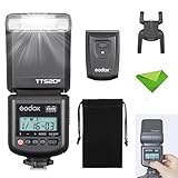 Godox TT520III Kamerablitz, 1,8 s Wiederaufladezeit, 400 Vollleistungsblitz, eingebauter Empfänger und RT-Sender für Canon Nikon Panasonic Olympus Pentax usw. (KEIN TTL)
