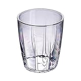 Unzerbrechliche Acryl-Trinkgläser, 280 ml, bruchsichere Wassergläser, wiederverwendbar, für Obst, Bier, Champagner, Bar, Trinkbecher