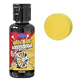 jebyltd 30 g / 50 g Felgenkratzer Restaurierungsset inklusive Schwamm zur sicheren Entfernung von Auto SUV Leichtmetallfelgen