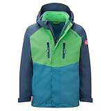 Trollkids Kids Bryggen 3in1 Jacket 152, Fresh Green