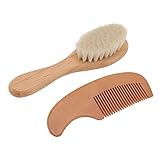 Babyhaarbürste, rund und glänzend, ergonomischer Griff, praktischer Babyhaarkamm für Boby Bath