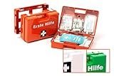 LEINA-WERKE 21035 Erste-Hilfe-Koffer SAN - DIN 13169 - orange