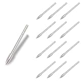 ELONG OUTDOOR 12 Stück Bogenschießen Pfeilspitzen Einsetzen Jagdspitzen 85 Grain 100 Grain 120 Grain für ID 4,2mm Carbon Pfeile Pfeilschaft