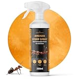 Ameisen Repellent Spray - 250 ml - Hoch konzentriert - Starke Abwehrwirkung - LANGZEITWIRKUNG - Für Innen - Anti Ameisen Spray - Ameisenmittel Innen (250ml)