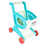 ibasenice 1Pc Mini Supermarkt Einkaufswagen Bunten Farben Ideal Für Rollenspiele Und Kreative Einkaufserlebnisse Mit Spiellebensmitteln Und Kaufladenzubehör