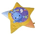 Simba 109461018 - Kikaninchen Plüsch Sternkissen, 45cm, kuschelweich, soft, Kinderzimmer Deko, Kuschelkissen, ab den ersten Lebensmonaten geeignet