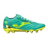 Joma Fußballschuhe für Natur- und Kunstrasen, Größe 40–46 – Powerful Cup bietet Leichtigkeit, Geschwindigkeit und Dominanz für hochintensive Workouts mit One Piece-Technologie, Türkis Ag, 41 EU