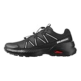 Salomon Speedcross Peak Herren Trail-Laufschuhe, Präzise Passform, Geländegängiger Schutz, Aktiver Grip, Black, 44