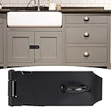 Dickes, Diebstahlsicheres Türschloss aus Edelstahl mit Überfalle, Haussicherheit, Fenster-Hardware-Zubehör für Schrank, Wohnzimmer