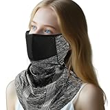 Generico Sturmhaube, Multifunktionstuch für Hals und Gesicht, Mode Vollbedeckung für Radfahren Outdoor Sport Und Motorrad, Rock Ash, [m]