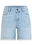 camel active Damen Relaxed Fit Jeans Shorts Hellblau womenswear-30IN
