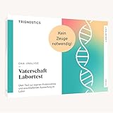 TRIGNOSTICS Vaterschaftstest Vater Kind inkl. Laborauswertung | 2 Personen zuhause test duo für Vater + Kind - Probenentnahme mittels Speicheltest | online ohne Papierkram - dadurch absolut diskret