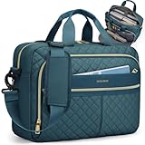 IGOLUMON Laptoptasche Damen 17,3 Zoll Aktentasche Wasserdichte Laptop Notebook Tasche Arbeitstasche Business Taschen Schultertasche Umhängetasche