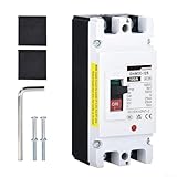 DC Trennschalter, PV MCCB DC Trennschalter 2P DC500V/AC480V PV Kompakter Leitungsschutzschalter Isolationsschaltung für Solaranlage (100A)