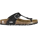 CMP Damen Eco Mymosa Flipflop, Schwarz, 40 EU