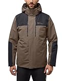 Jack Wolfskin Herren Jasper 3in1 Jkt M, Cold Coffee, XL EU