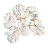 Weihnachtsbaumschmuck, Samtkugeln, 80 mm, große Weihnachtsdekoration, 6 Stück, bruchsicher