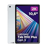 Lenovo Tab M10 Plus 3. Generation, Display 27,6 cm (10,61 Zoll) 2K - (Prozessor Qualcomm Snapdragon SDM680, 4GB RAM, 128GB Speicher, WiFi, Tablet Android 12) - Blue, Exklusiv Amazon mit Netzteil