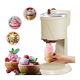 SONGYL-20249 Eismaschine Softeis Maschine Halbautomatische 1000ML Haushalt EIS, Der Maschine Obst Dessert Joghurt Kegel Eismaschine elektrische Eismaschine