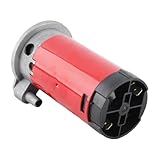 Cryfokt 12V Auto Horn Kompressor Shocking Sound Luftpumpe für Autos LKW Boote Motorrad