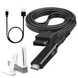 Generisch HD-Spielekonsolen-Adapter, Spielekonsolen-Adapter für TV,1080P Plug-and-Play-TV-Display-Adapter - 1M LCD-Monitor-Adapter, verschleißfester Projektor-Konverter