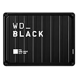 WD_BLACK P10 Game Drive 2 TB Externe Gaming Festplatte (Mobile und robuste Festplatte, für Konsole und PC, bis zu 125 Spiele speichern) Schwarz